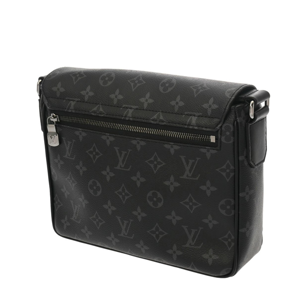 Louis Vuitton Black Canvas District Monogram Eclipse Bag Black Shoulder
